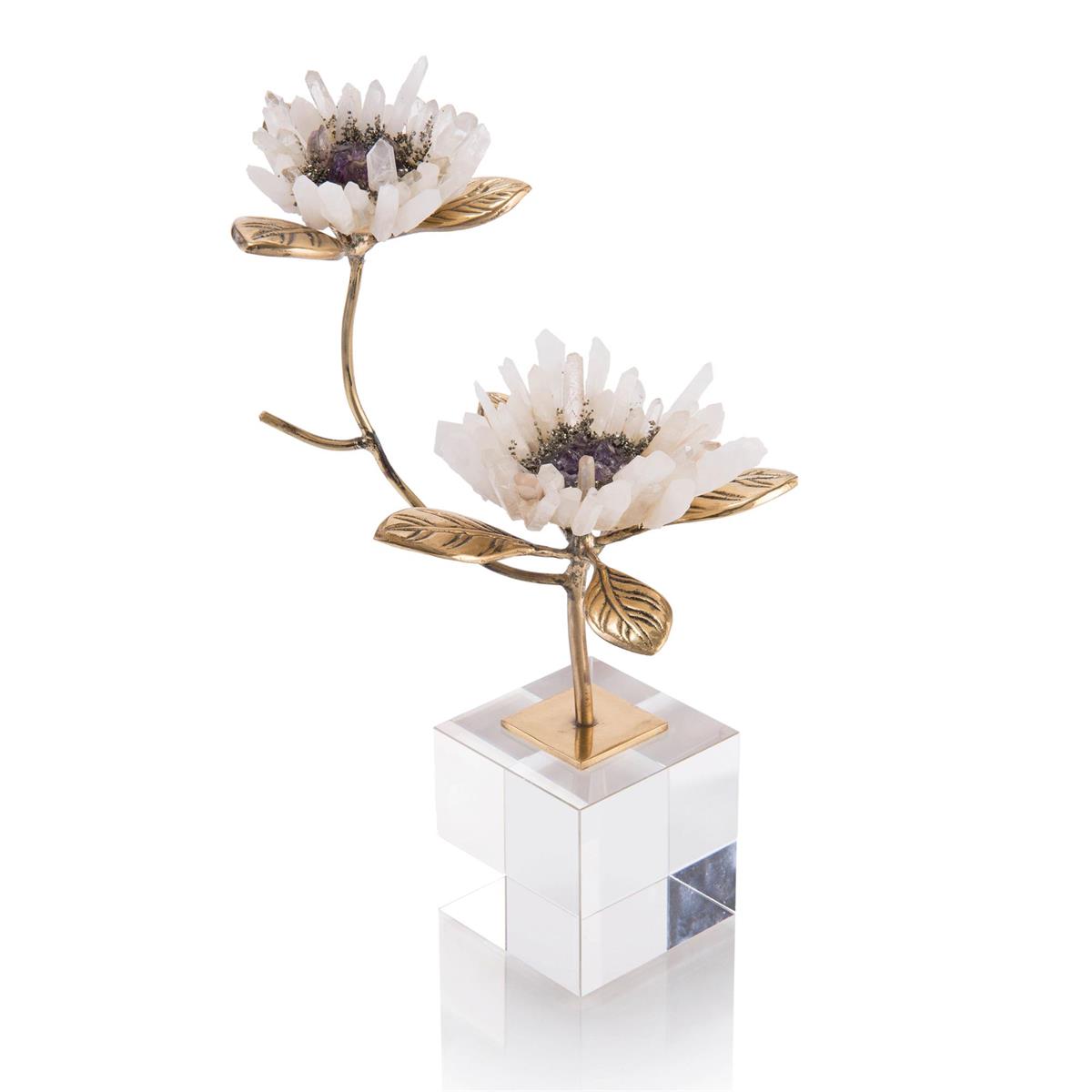 Double Crystal Blooms by John Richard | Sutter & Vale