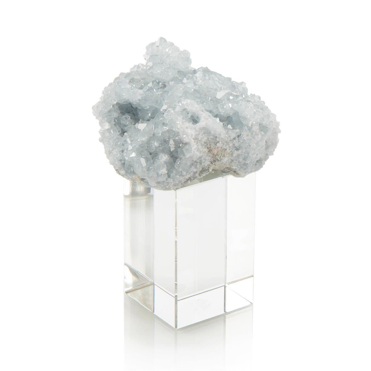 Celestite on Crystal by John Richard | Sutter & Vale