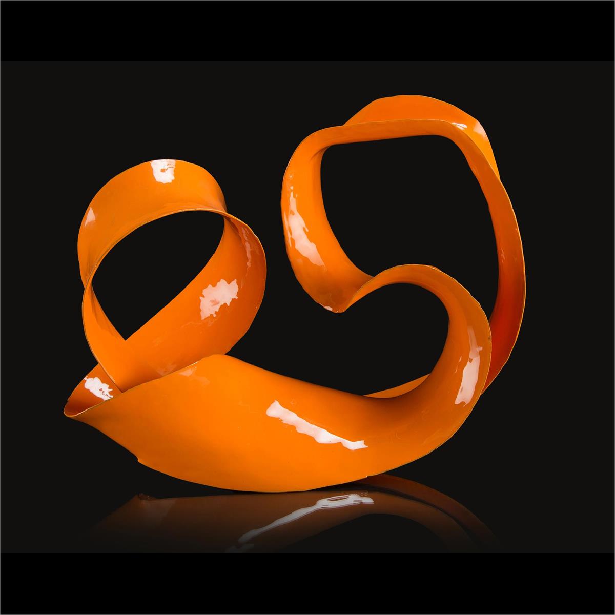 Ronaldo Sculpture, Orange by John Richard | Sutter & Vale