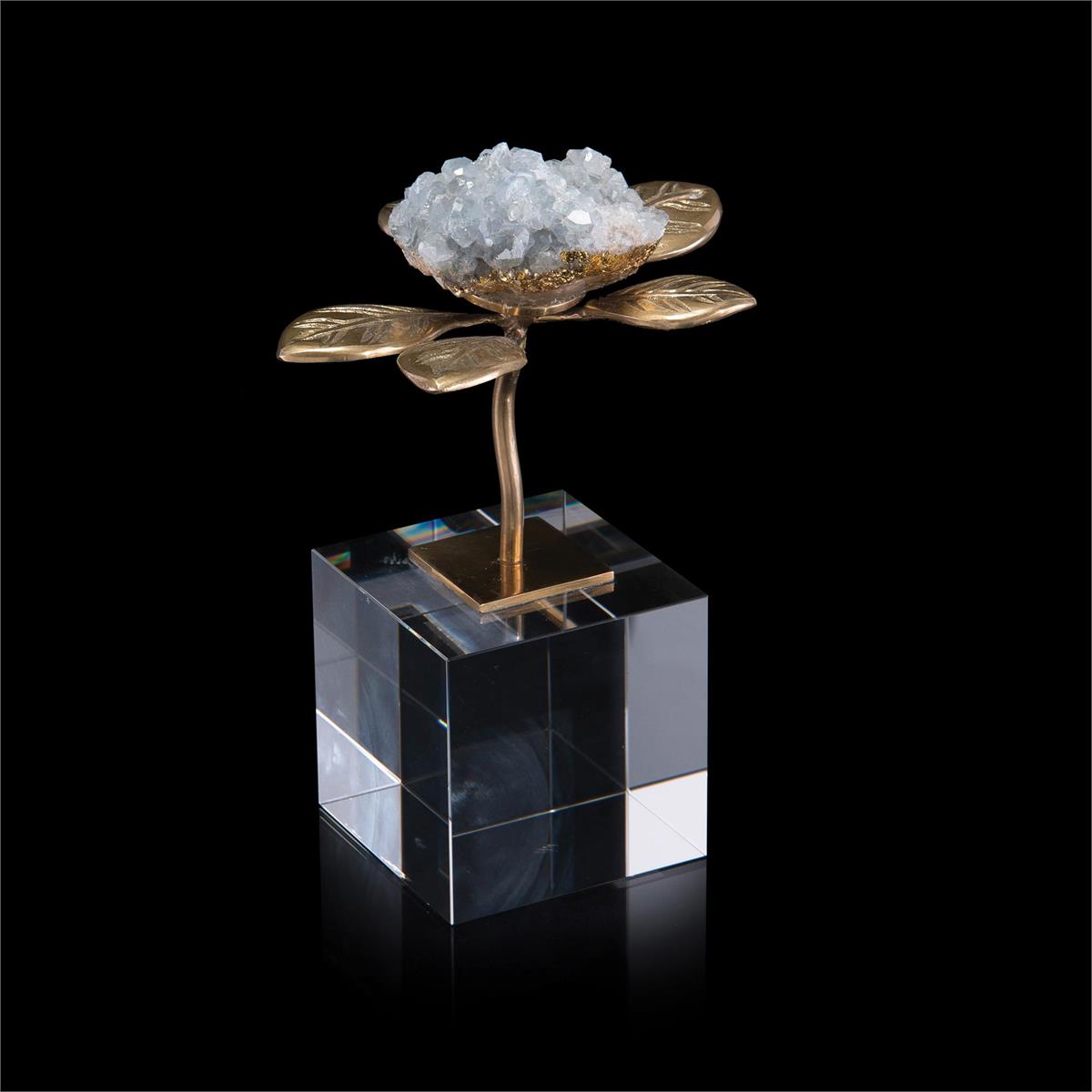 Single Celestite Bloom – Art by John Richard | Sutter & Vale