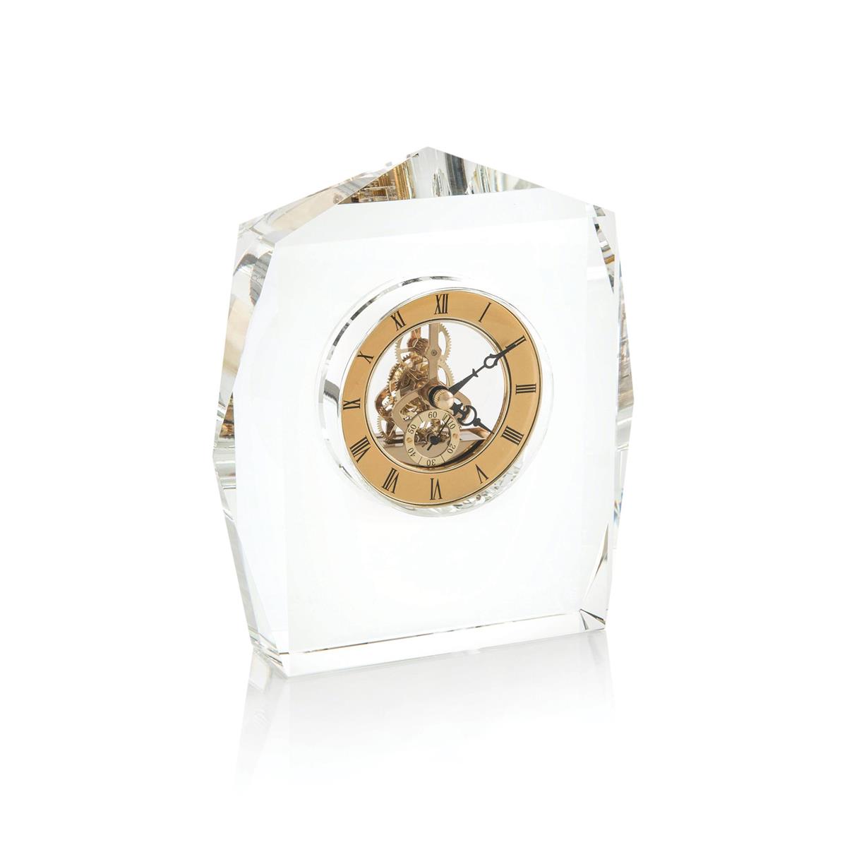 Faceted Clock – Art by John Richard | Sutter & Vale