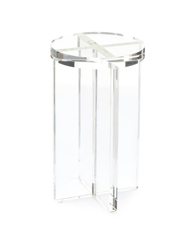 Crystal Martini Side Table – Art by John Richard | Sutter & Vale