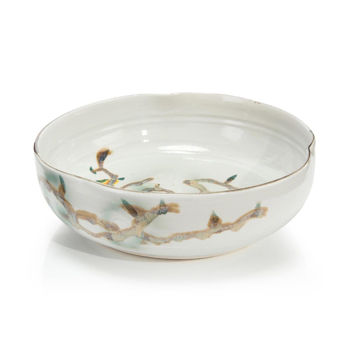 Twigs and Teal Bowl I – Art by John Richard | Sutter & Vale