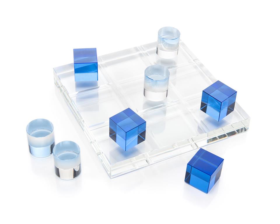 Crystal Game Board In The Blues – Art by John Richard | Sutter & Vale