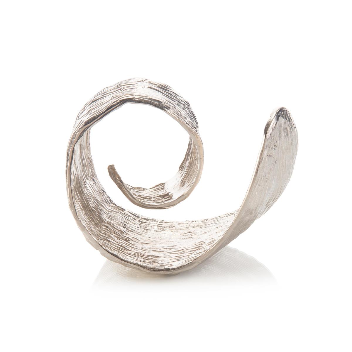 Organic Curl In Nickel by John Richard | Sutter & Vale