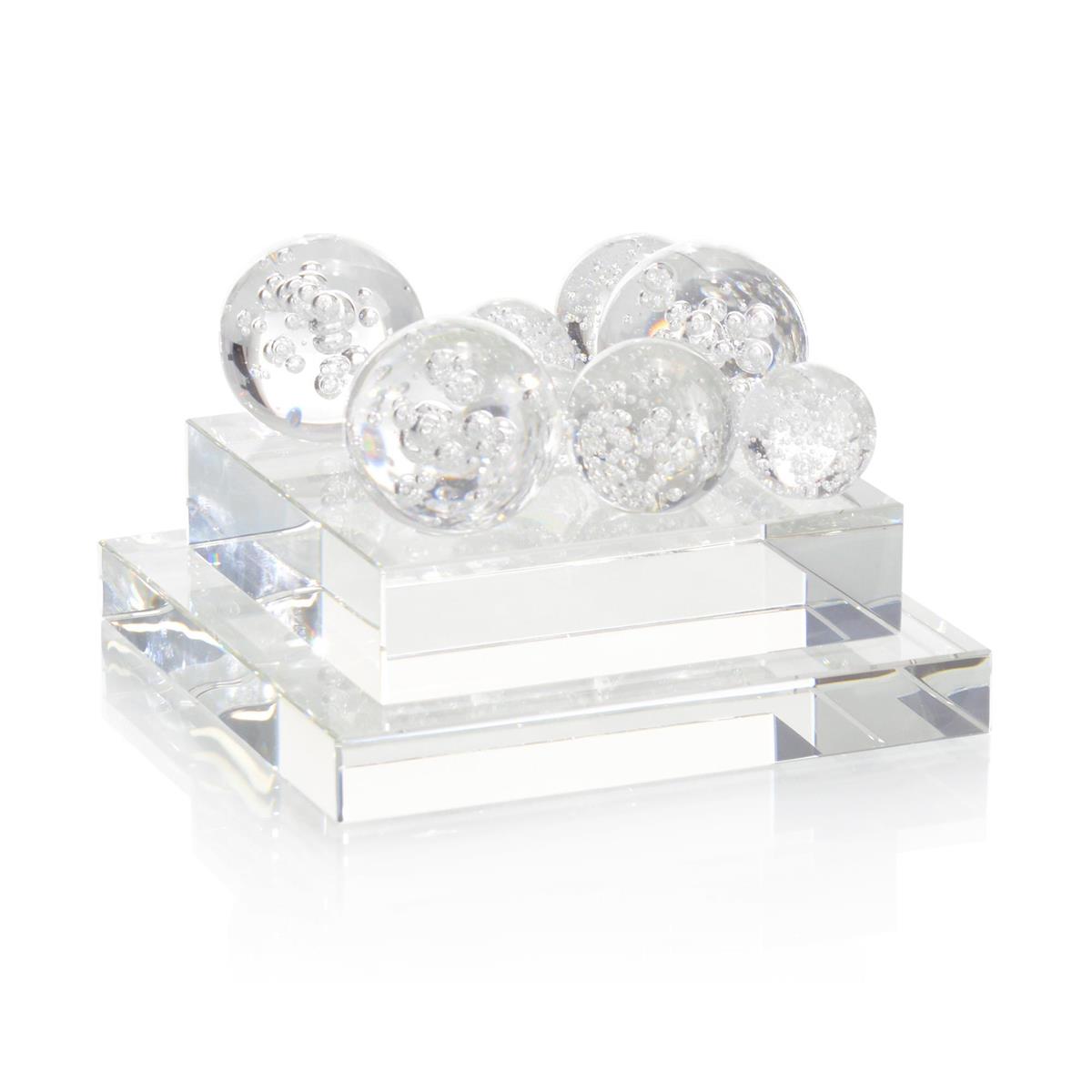 Bubble Glass Orb Sculpture – Art by John Richard | Sutter & Vale