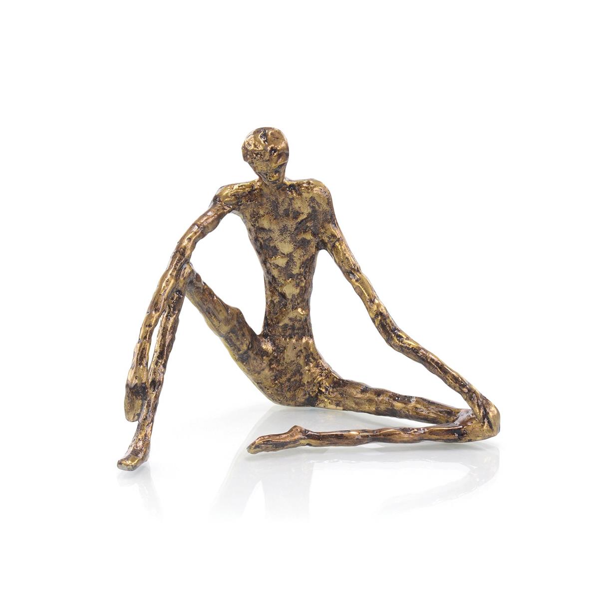 Bronze Sitting Sculpture by John Richard | Sutter & Vale