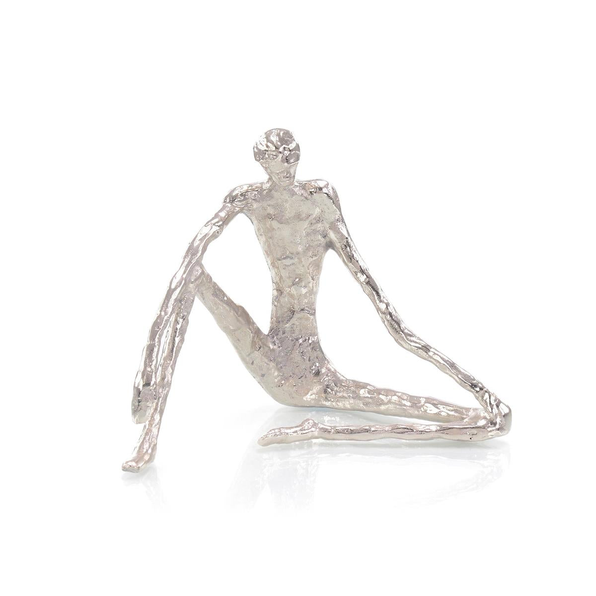 Nickel Sitting Sculpture – Art by John Richard | Sutter & Vale