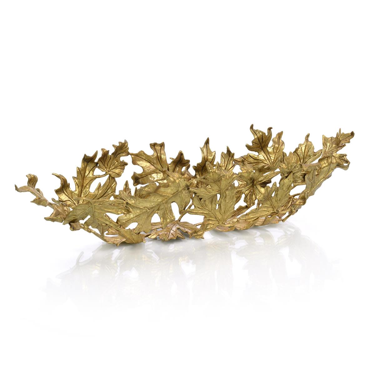 Falling Leaves Oblong Bowl – Art by John Richard | Sutter & Vale