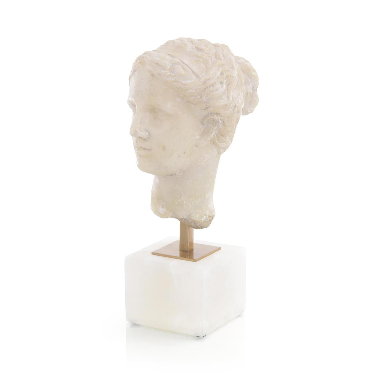 Greek Head Fragment – Art by John Richard | Sutter & Vale