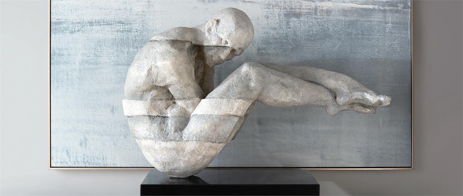 Man Cast in Time