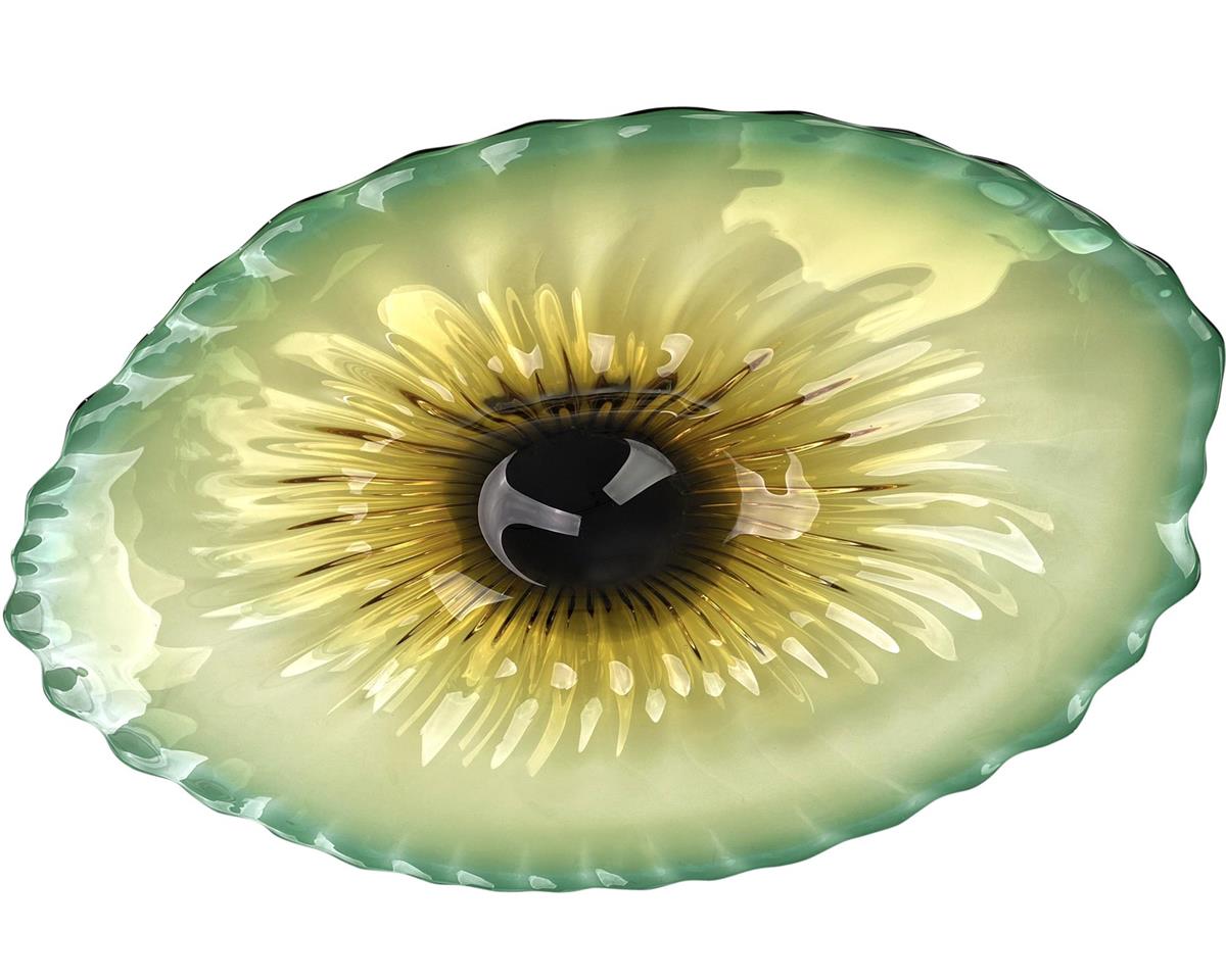 Eye Of The Tiger Handblown Glass Bowl – Art by John Richard | Sutter & Vale