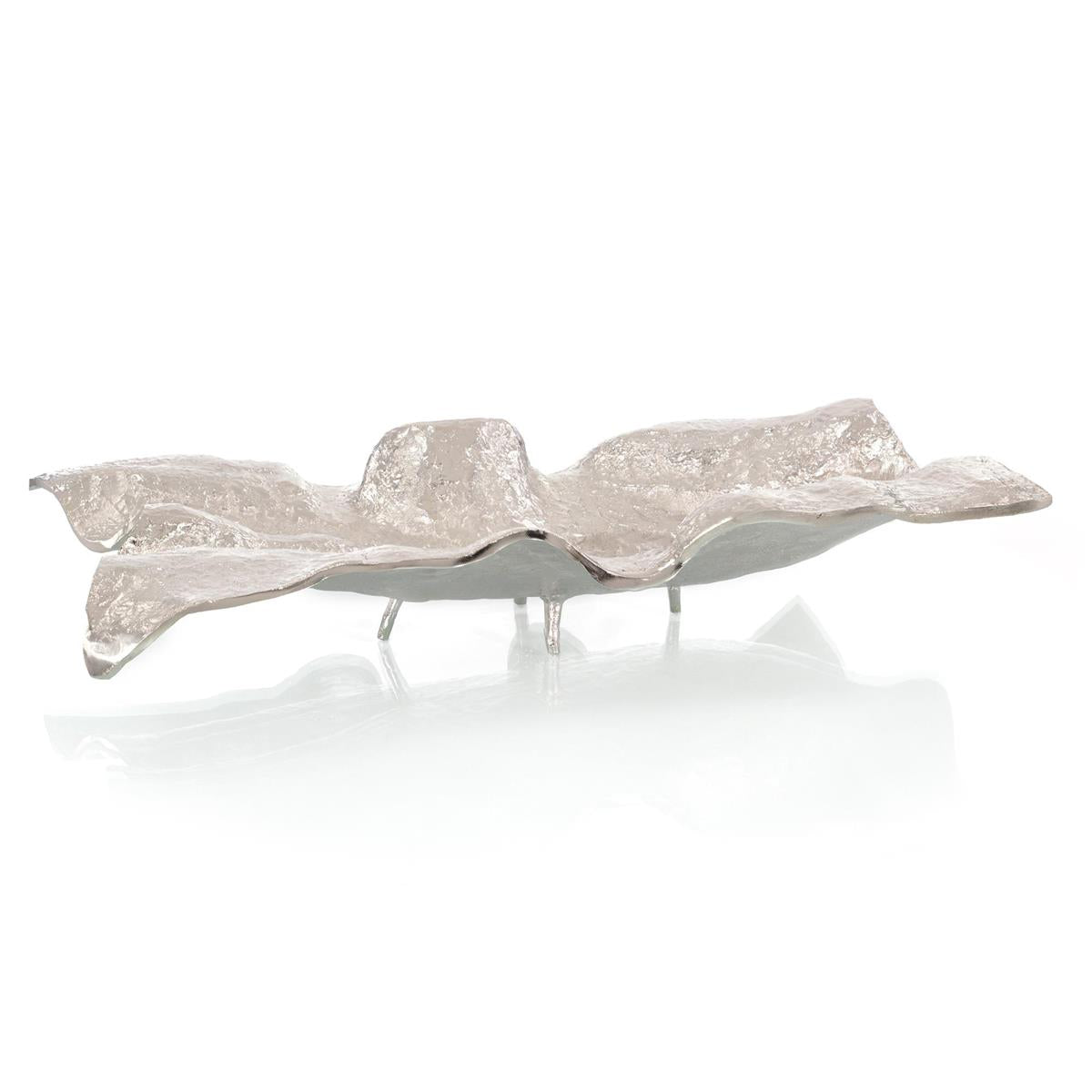 Draped Fabric Rectangular Bowl – Art by John Richard | Sutter & Vale
