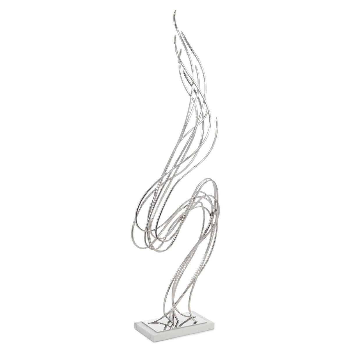 Windswept Nickel Sculpture – Art by John Richard | Sutter & Vale