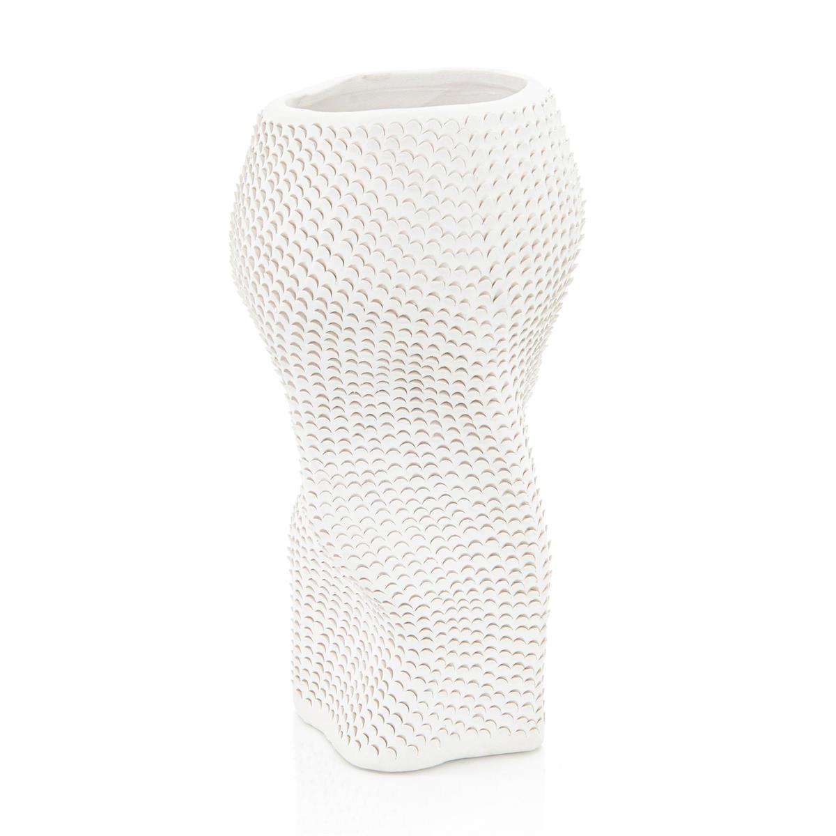 Giardenia White Porcelain Vase I by John Richard | Sutter & Vale