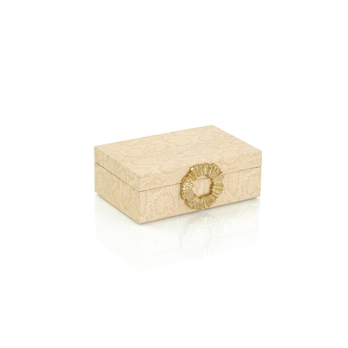 Dazzle Vegan Snakeskin Box Small – Art by John Richard | Sutter & Vale