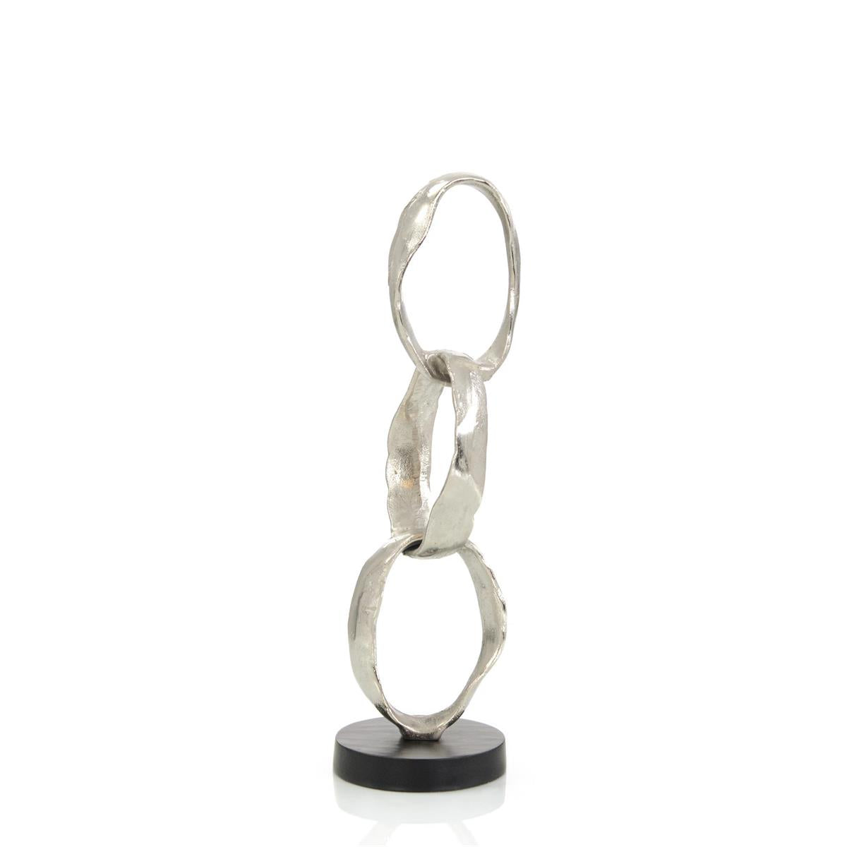 Stacked Rings Sculpture Small – Art by John Richard | Sutter & Vale