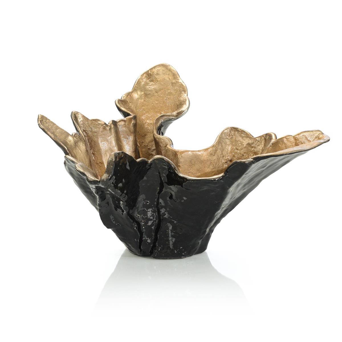 Organic Bowl in Midnight Black – Art by John Richard | Sutter & Vale