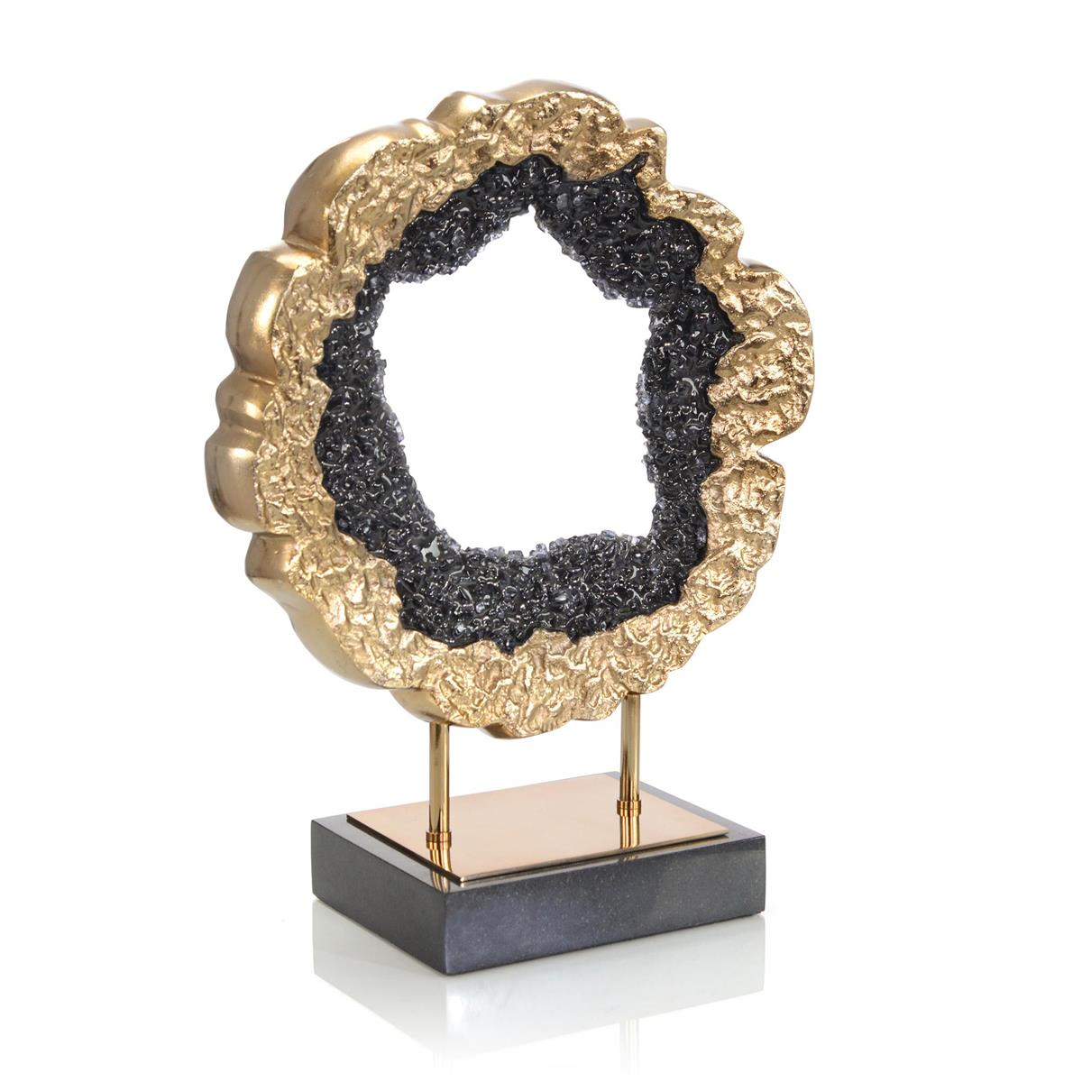 Black Geode Sculpture – Art by John Richard | Sutter & Vale