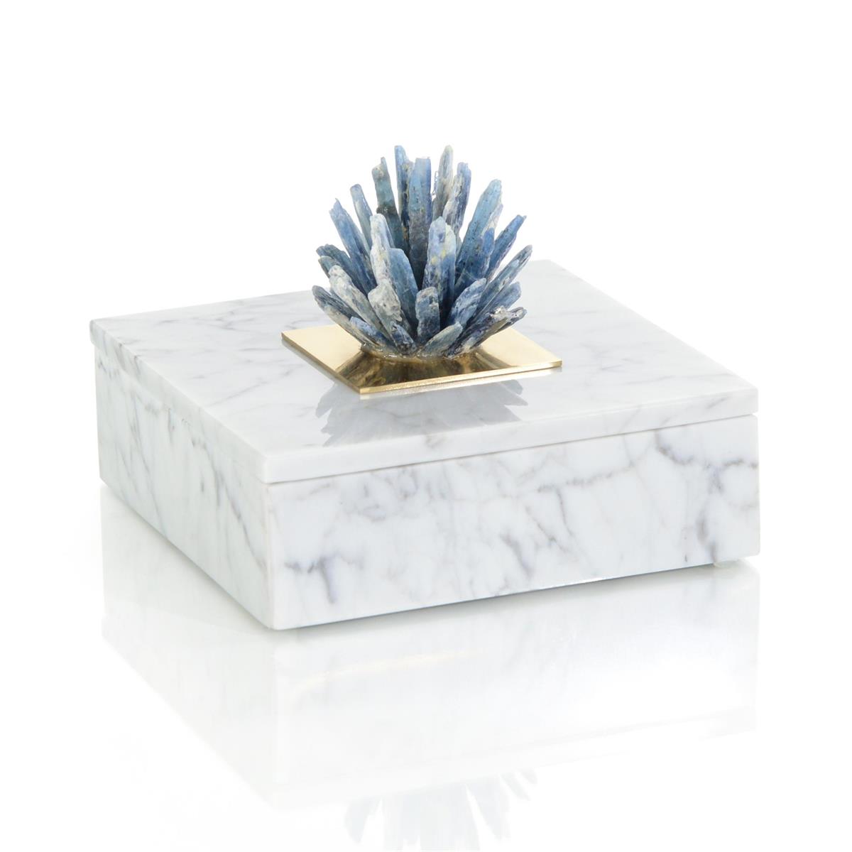 Kyanite Starburst and Marble Box by John Richard | Sutter & Vale