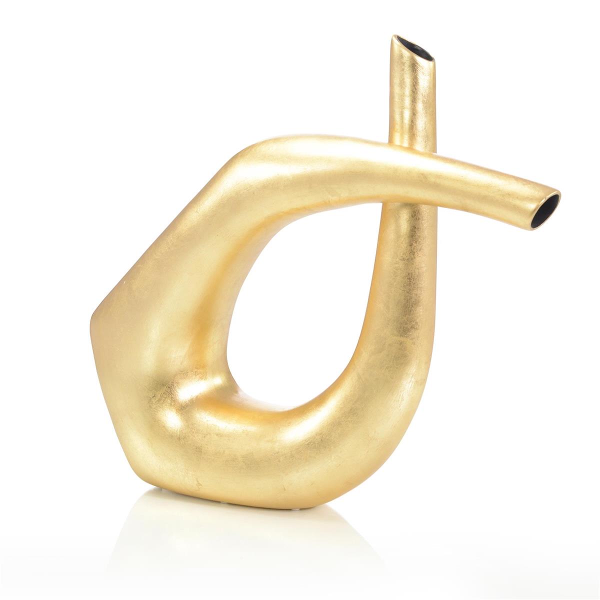 Gold Tordre Vase by John Richard | Sutter & Vale