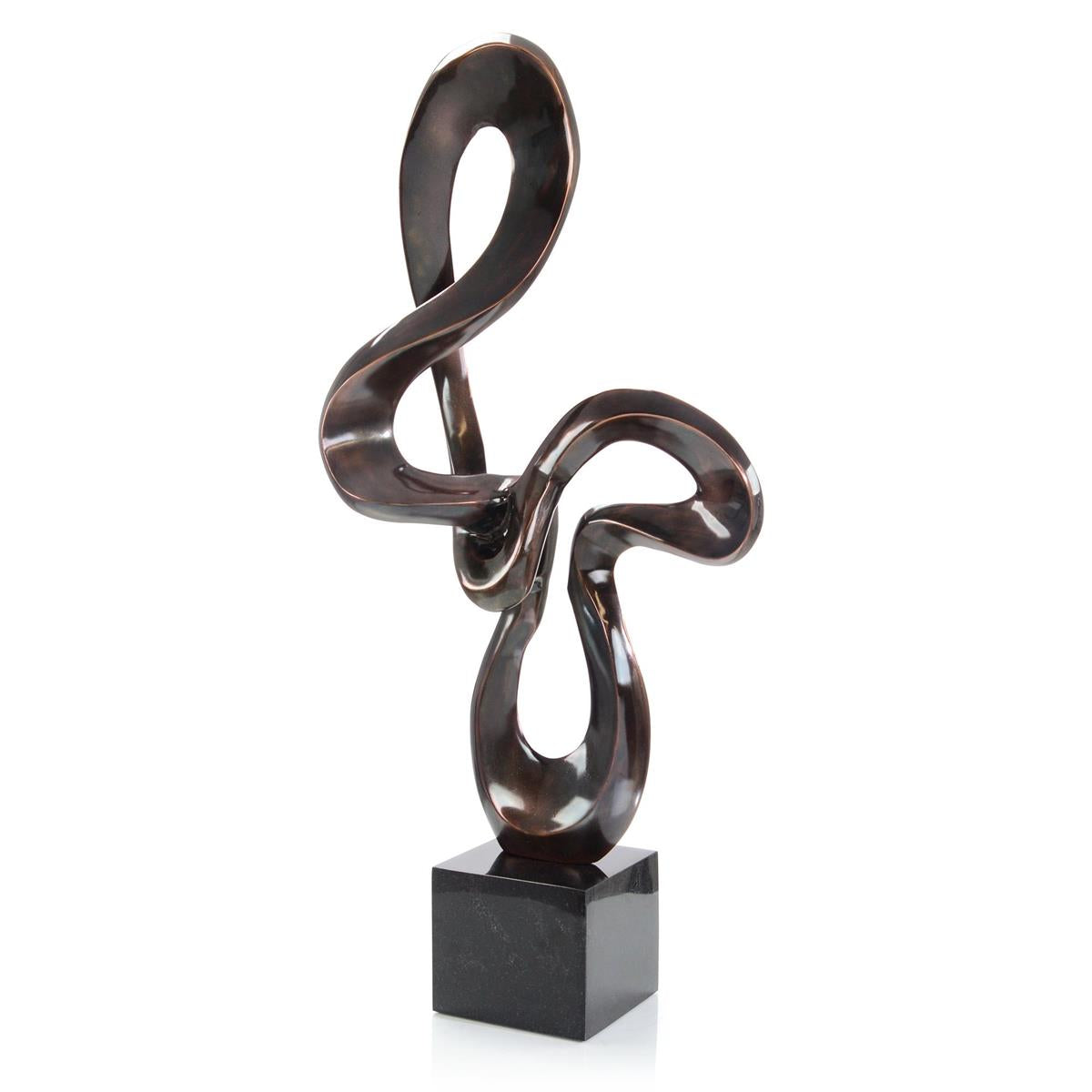 Recurvo Sculpture, Bronze by John Richard | Sutter & Vale