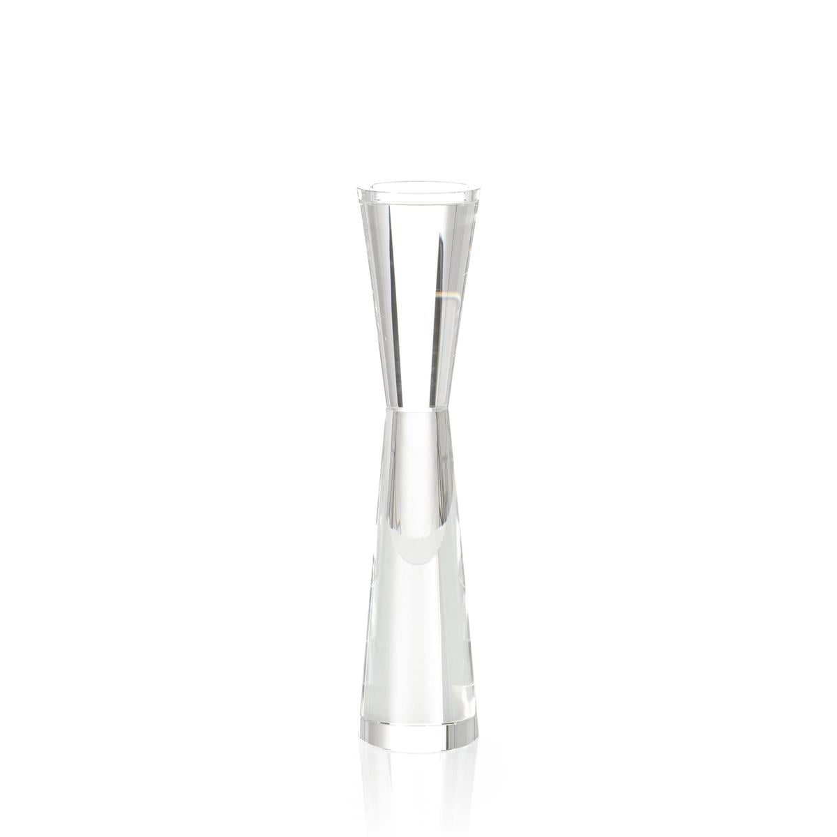 Crystal Hourglass Candleholder II by John Richard | Sutter & Vale