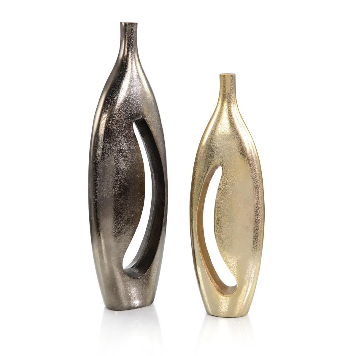 A Set of Two Abertura Tall Jug Vases – Art by John Richard | Sutter & Vale