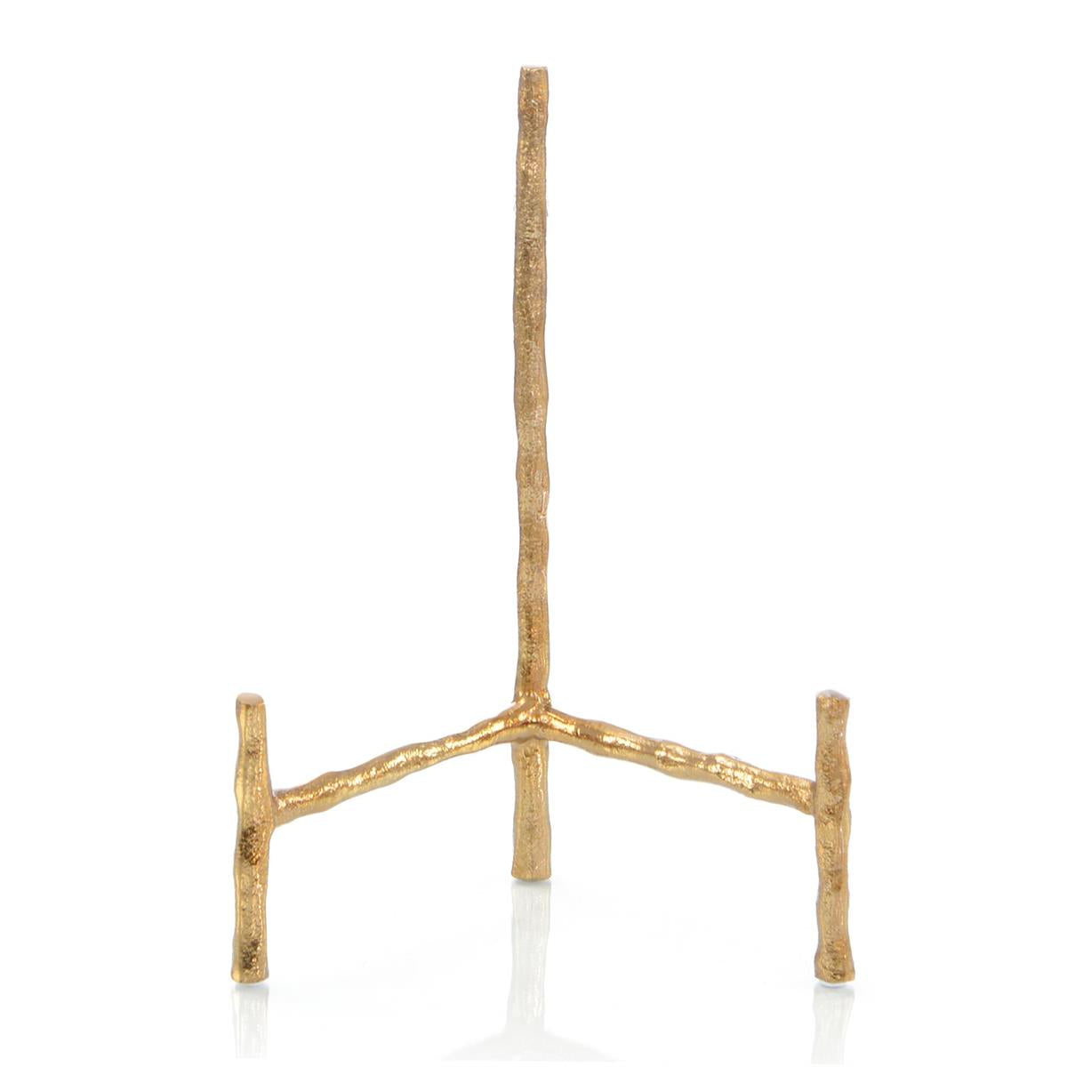 Triform Charger Stand, Brass by John Richard | Sutter & Vale