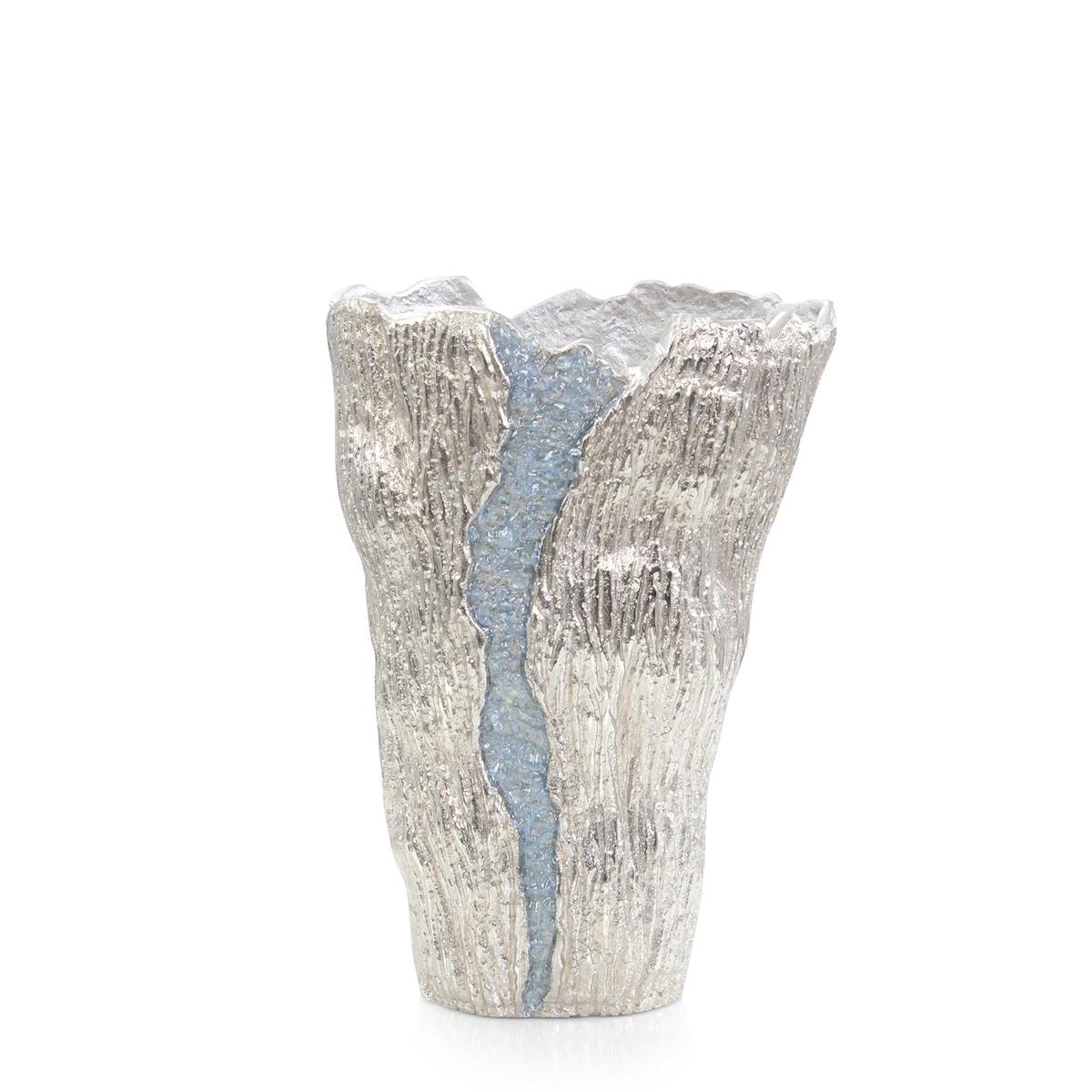 Cascade Vase, Small Nickel by John Richard | Sutter & Vale