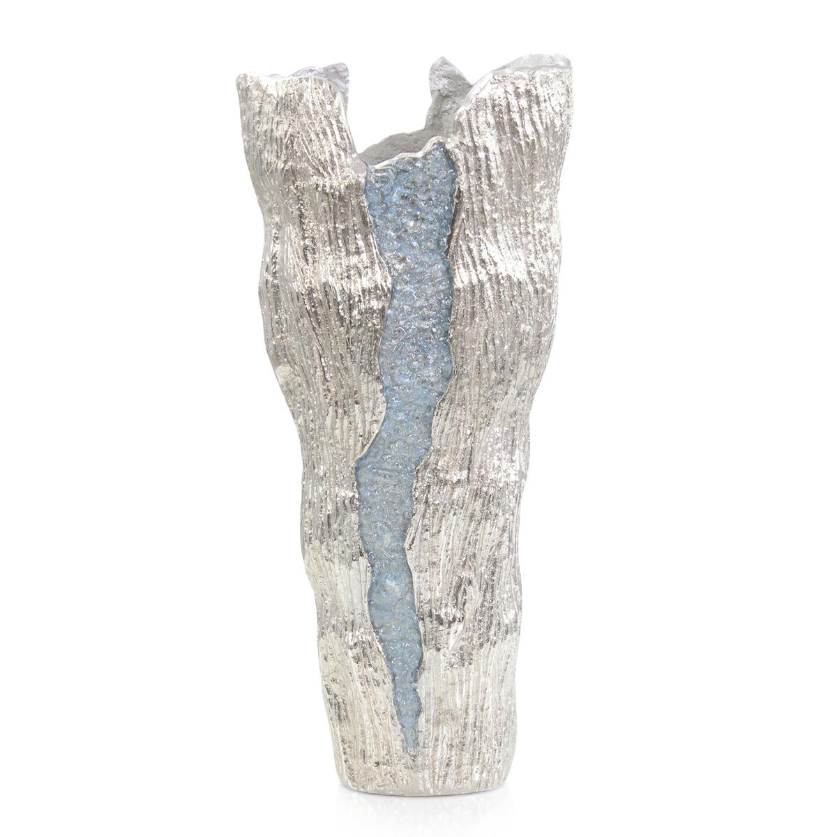 Cascade Vase, Large Nickel by John Richard | Sutter & Vale