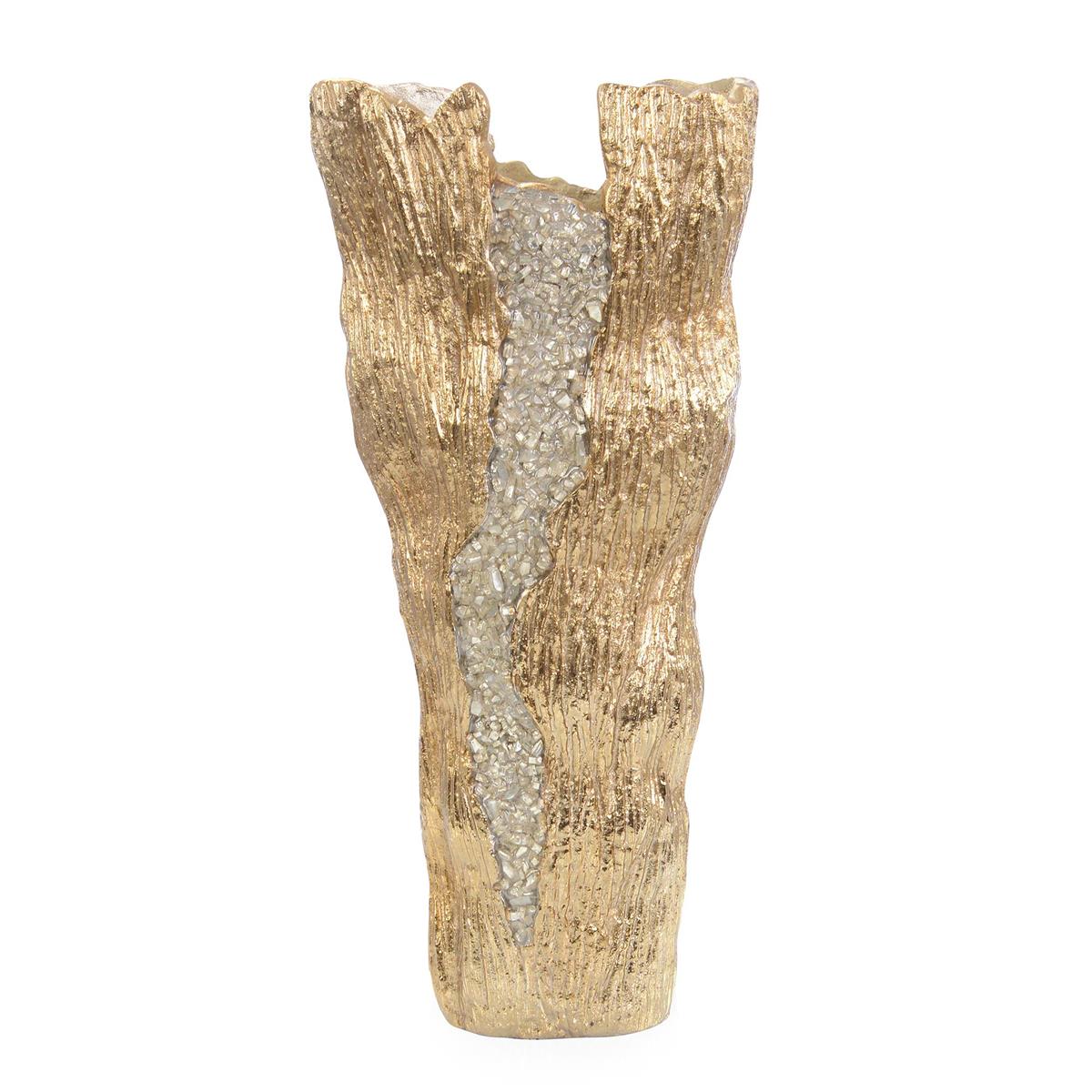 Cascade Vase, Large Brass by John Richard | Sutter & Vale