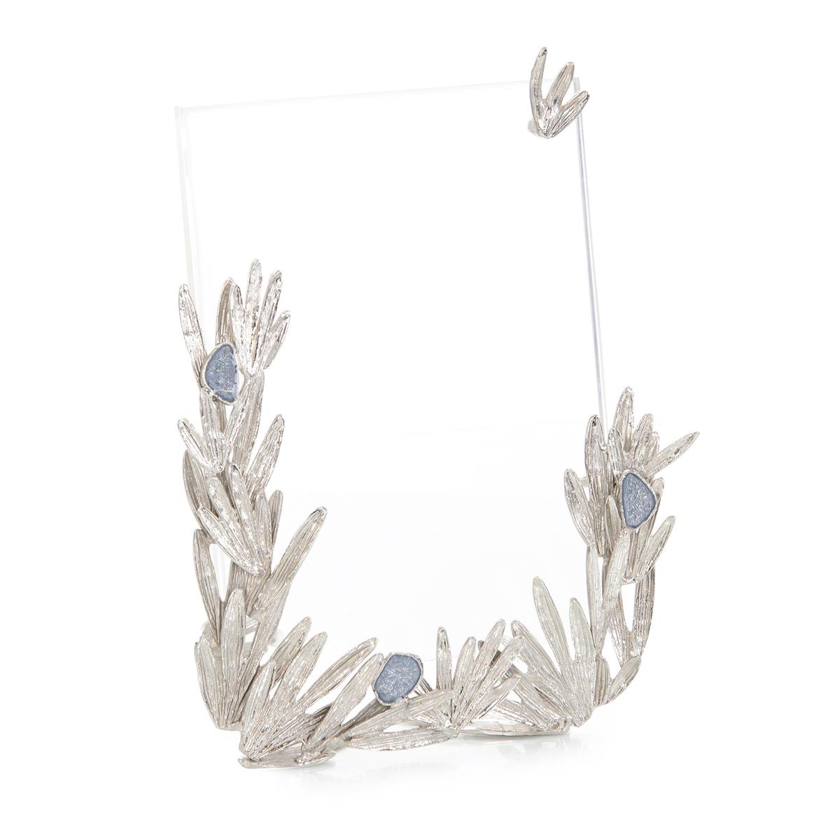 Stone Meadow Photo Frame, Nickel by John Richard | Sutter & Vale