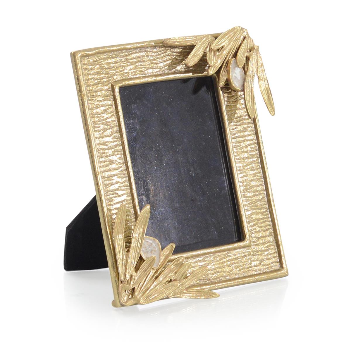 Stone Glade Photo Frame in Brass by John Richard | Sutter & Vale