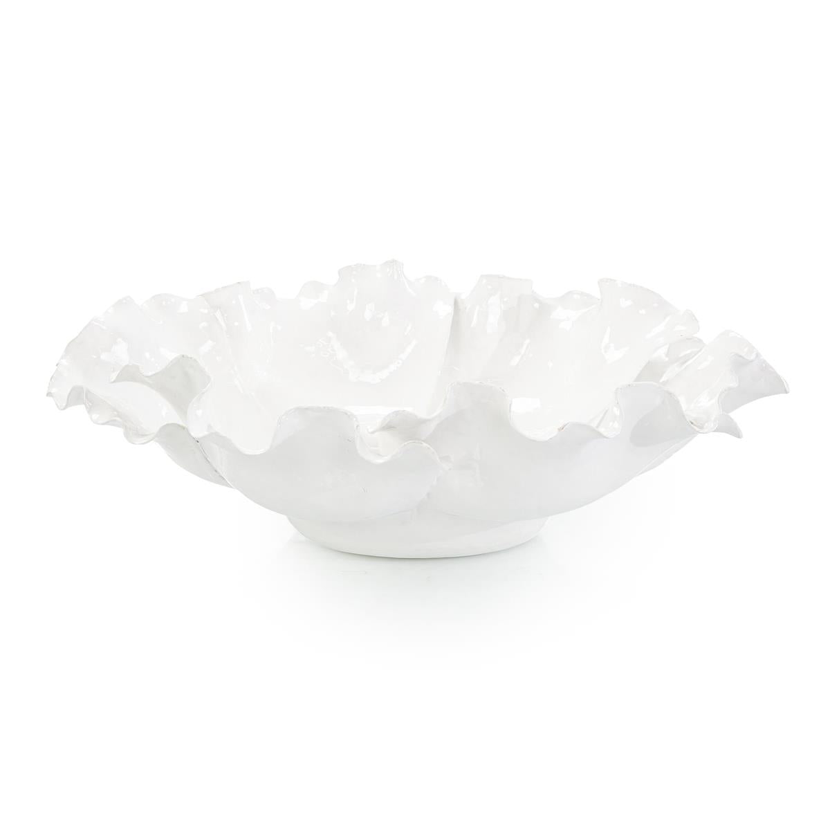 Flowing Bowl, White by John Richard | Sutter & Vale