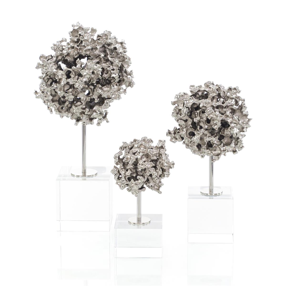Organic Opulence Sculpture on Crystal II – Art by John Richard | Sutter & Vale