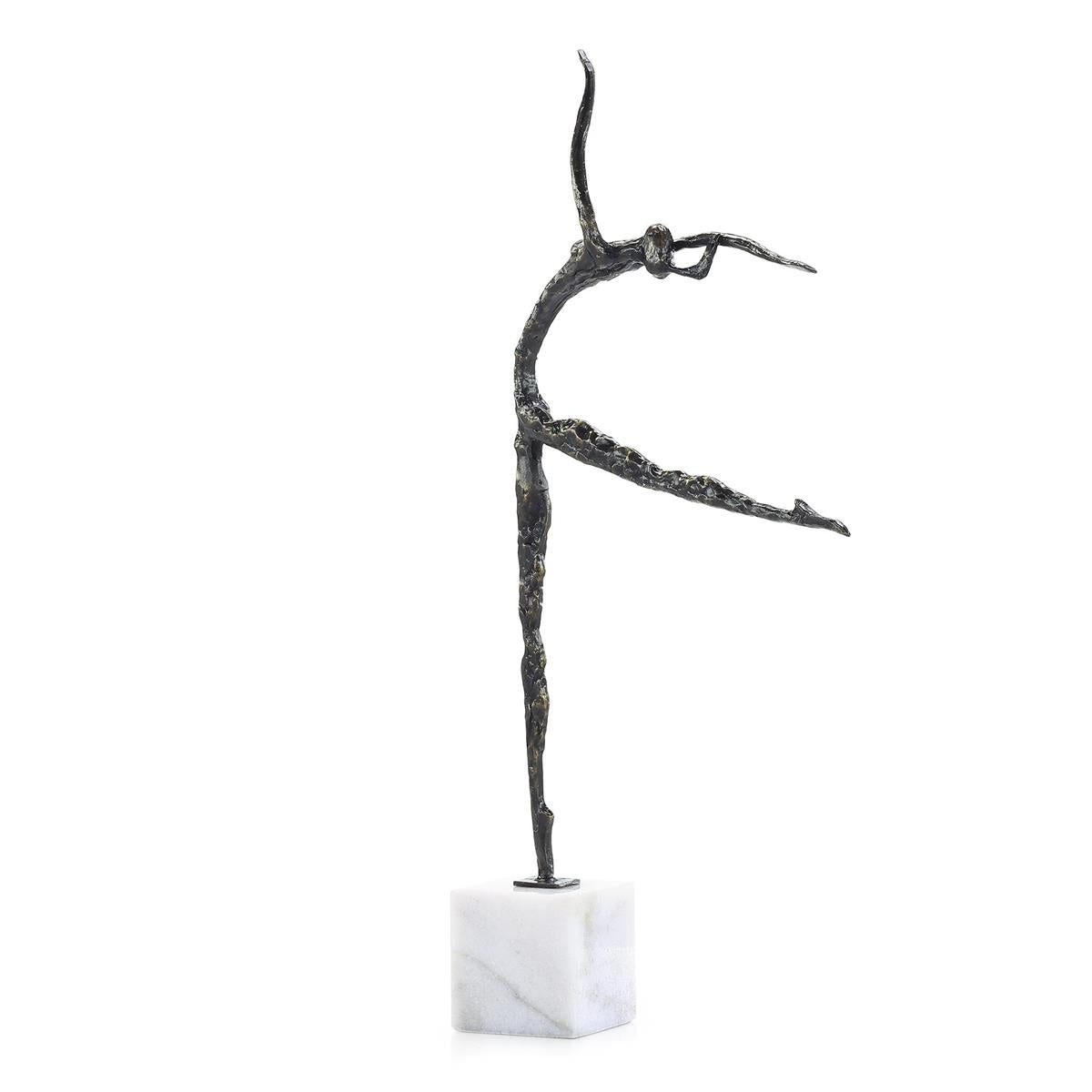 Arabesque Sculpture on Marble Base – Art by John Richard | Sutter & Vale