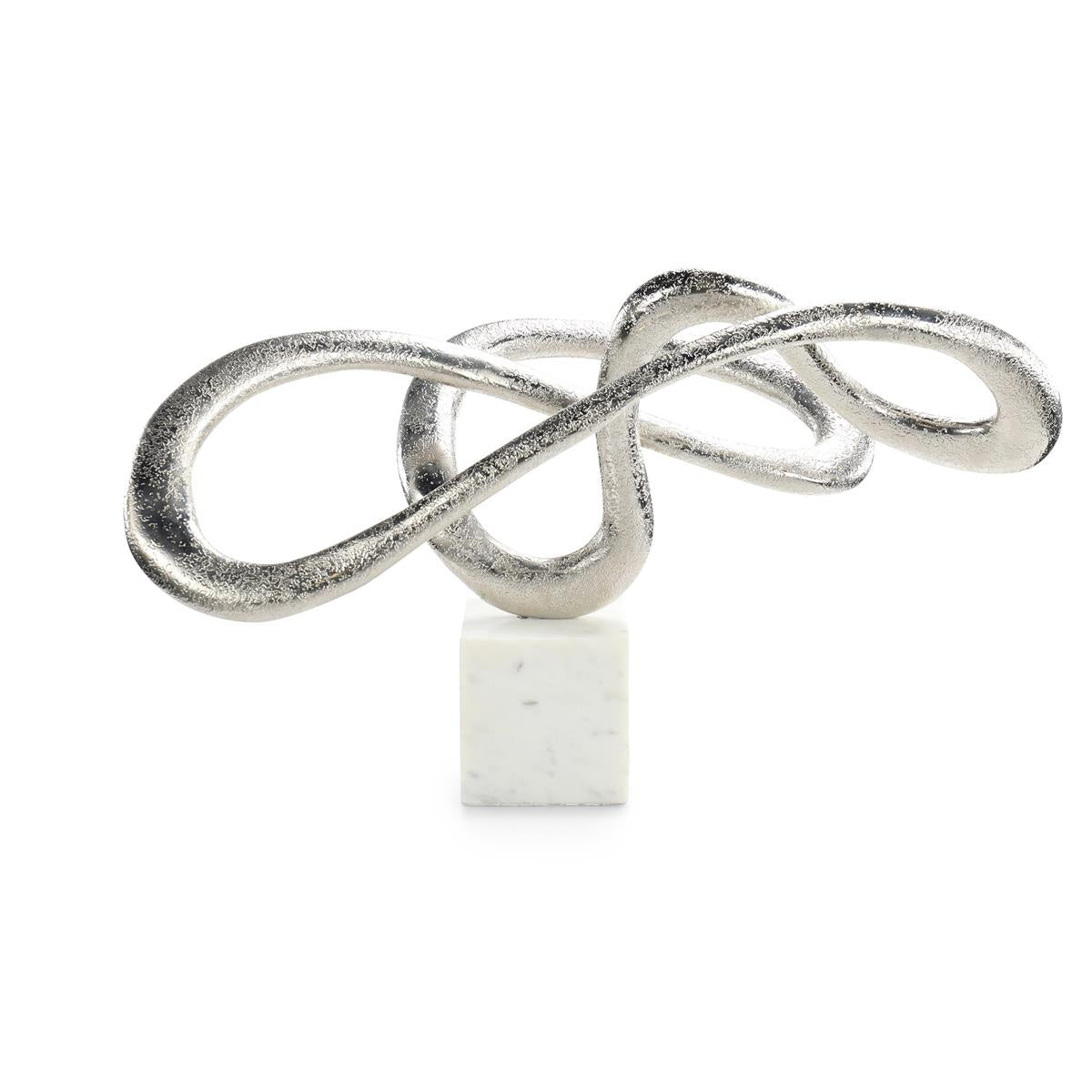 Serpentine Sculpture on Marble by John Richard | Sutter & Vale