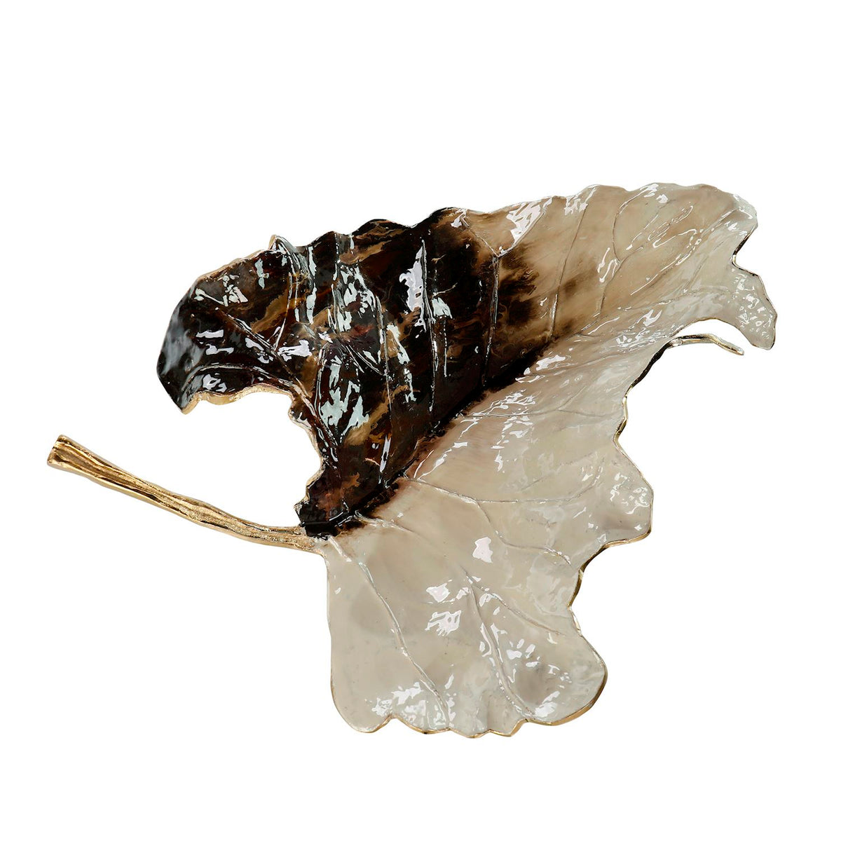 Auburn Leaf Bowl, Small – Art by John Richard | Sutter & Vale
