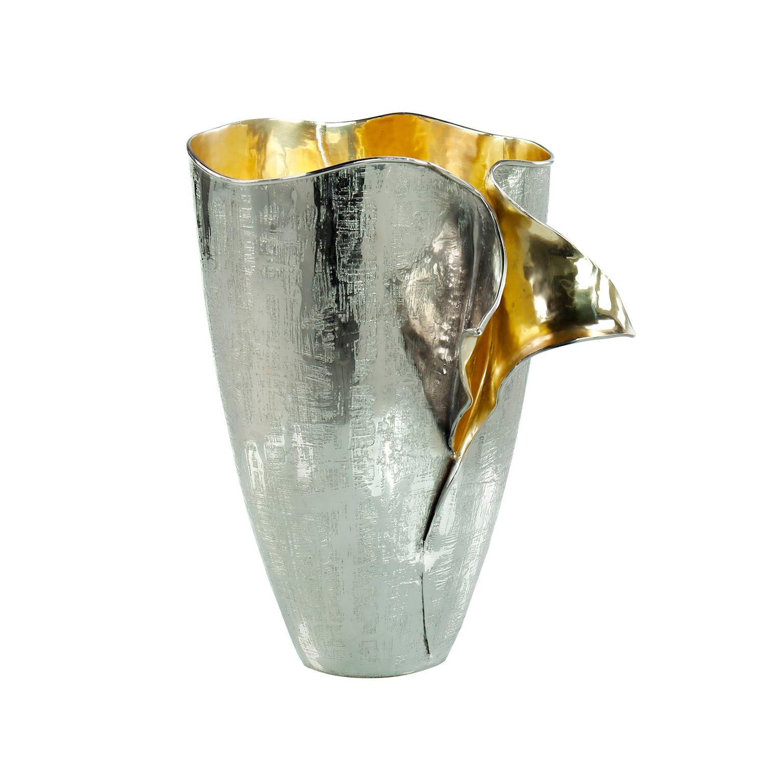 Andiamo Vase, Nickel – Art by John Richard | Sutter & Vale