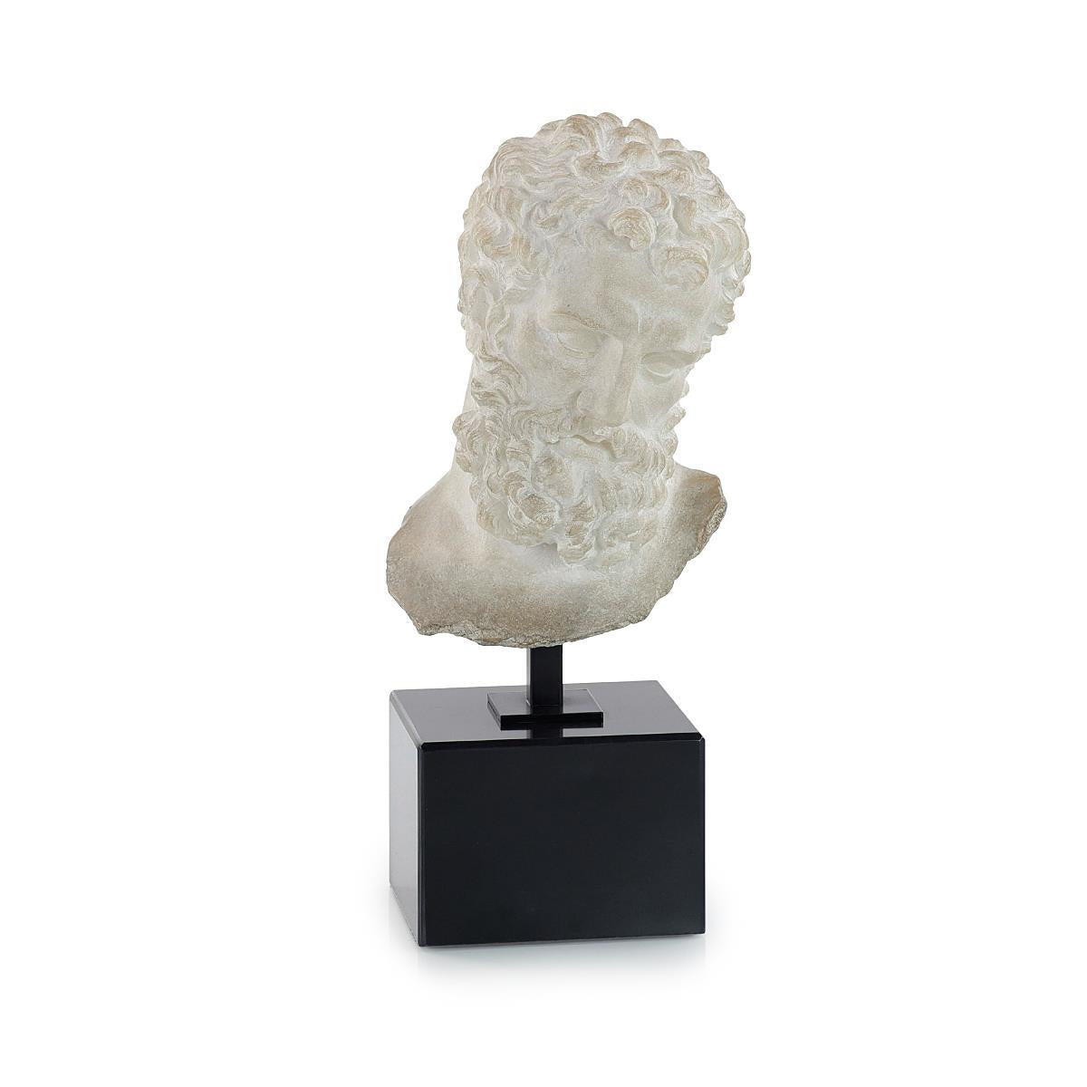 Greek Bust on Marble Base by John Richard | Sutter & Vale