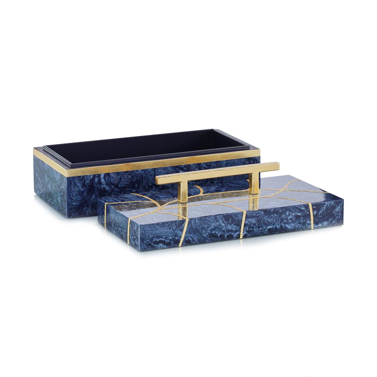 Astilla Box, Blue – Art by John Richard | Sutter & Vale