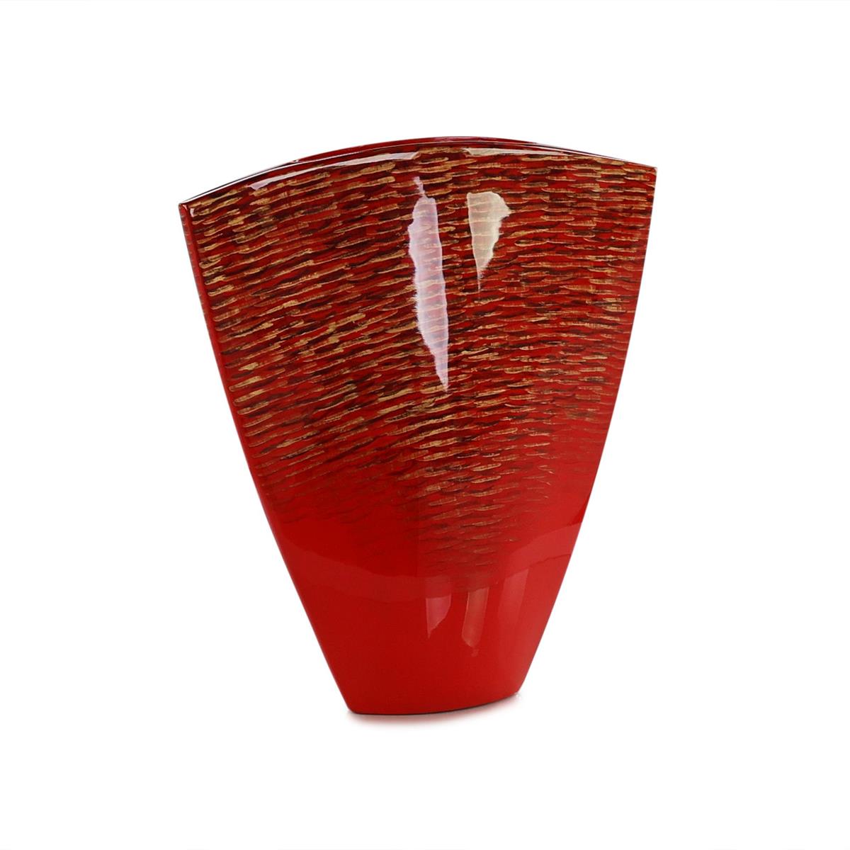 Scarlet Scales Vase, Large – Art by John Richard | Sutter & Vale