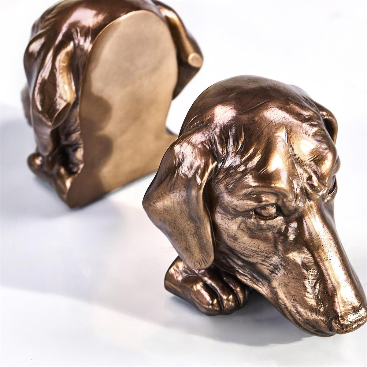 Dachshund Bookends, Set of 2 – Art by John Richard | Sutter & Vale