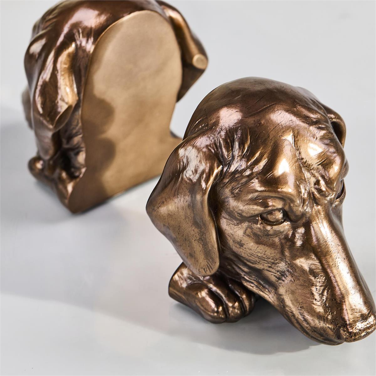 Dachshund Bookends, Set of 2 – Art by John Richard | Sutter & Vale