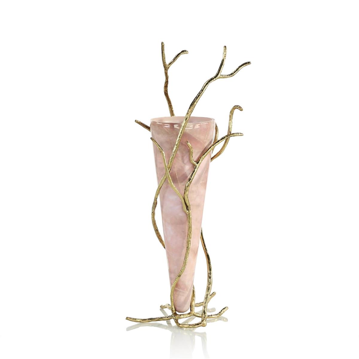 Overgrown Glass Vase, Pink by John Richard | Sutter & Vale