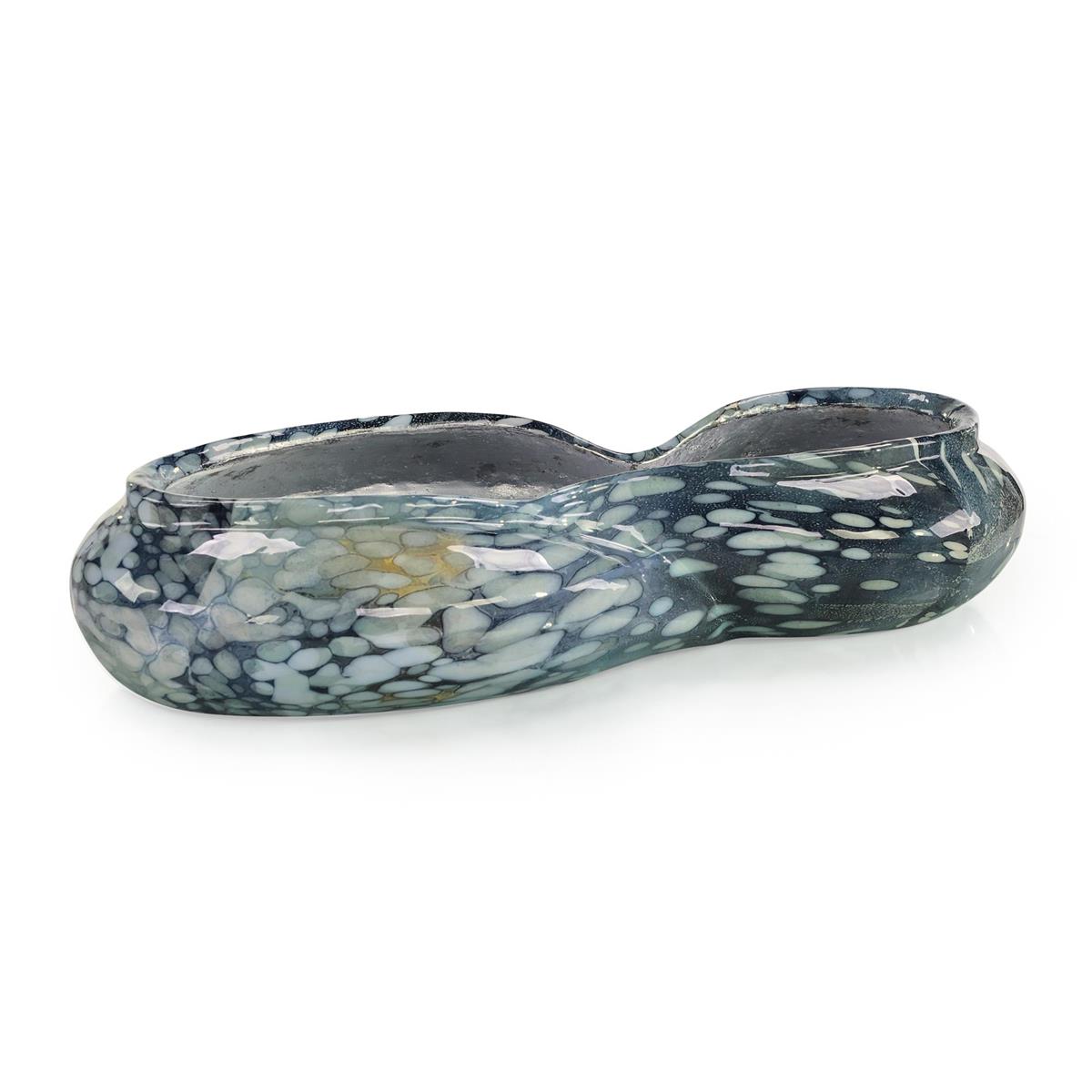 Diana Bowl, Blue Enamel – Art by John Richard | Sutter & Vale
