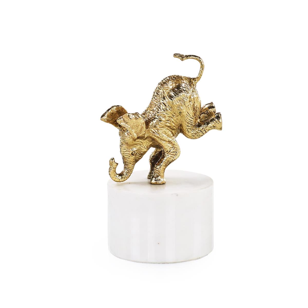 Playful Elephant Doorstop – Art by John Richard | Sutter & Vale