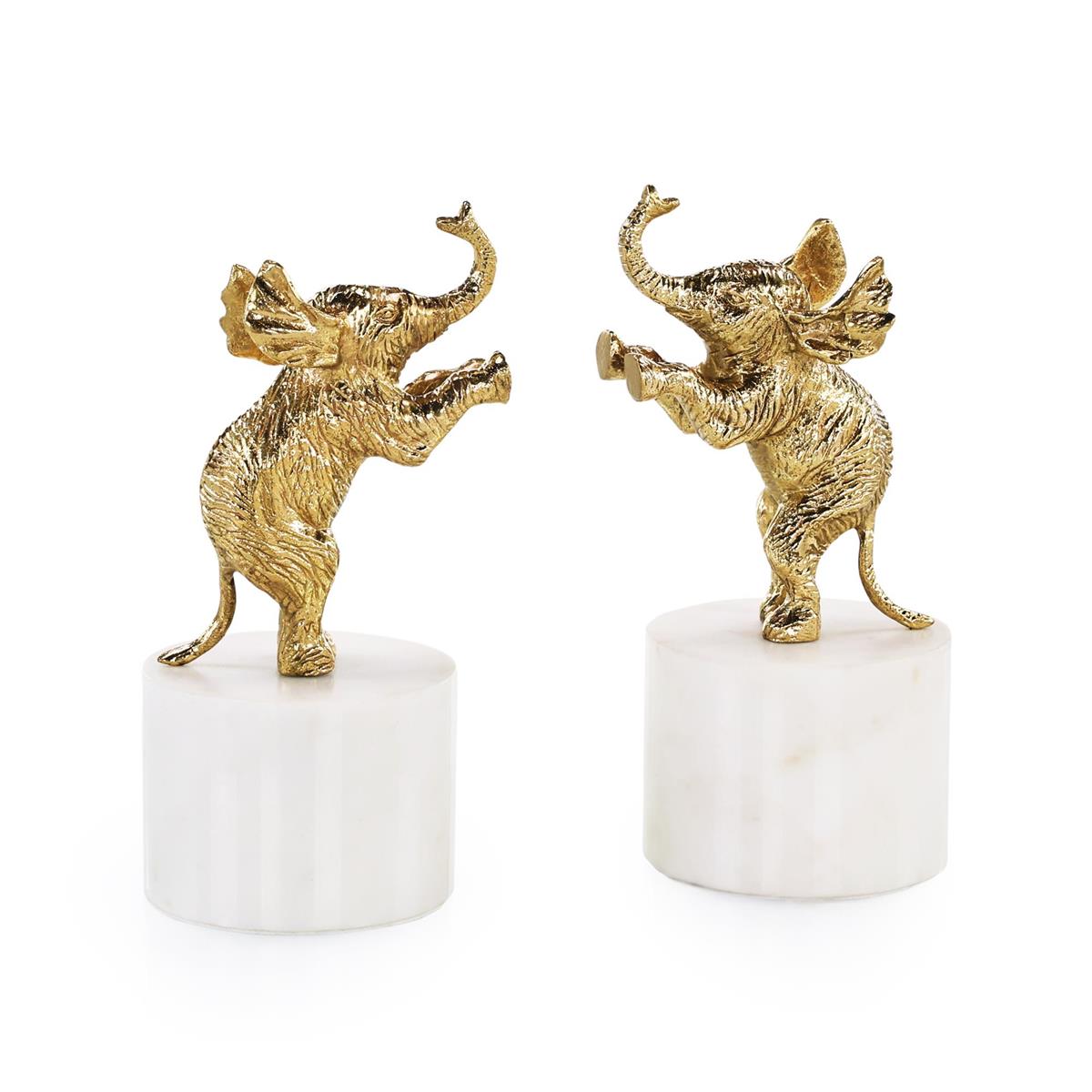 Playful Elephant Bookend by John Richard | Sutter & Vale
