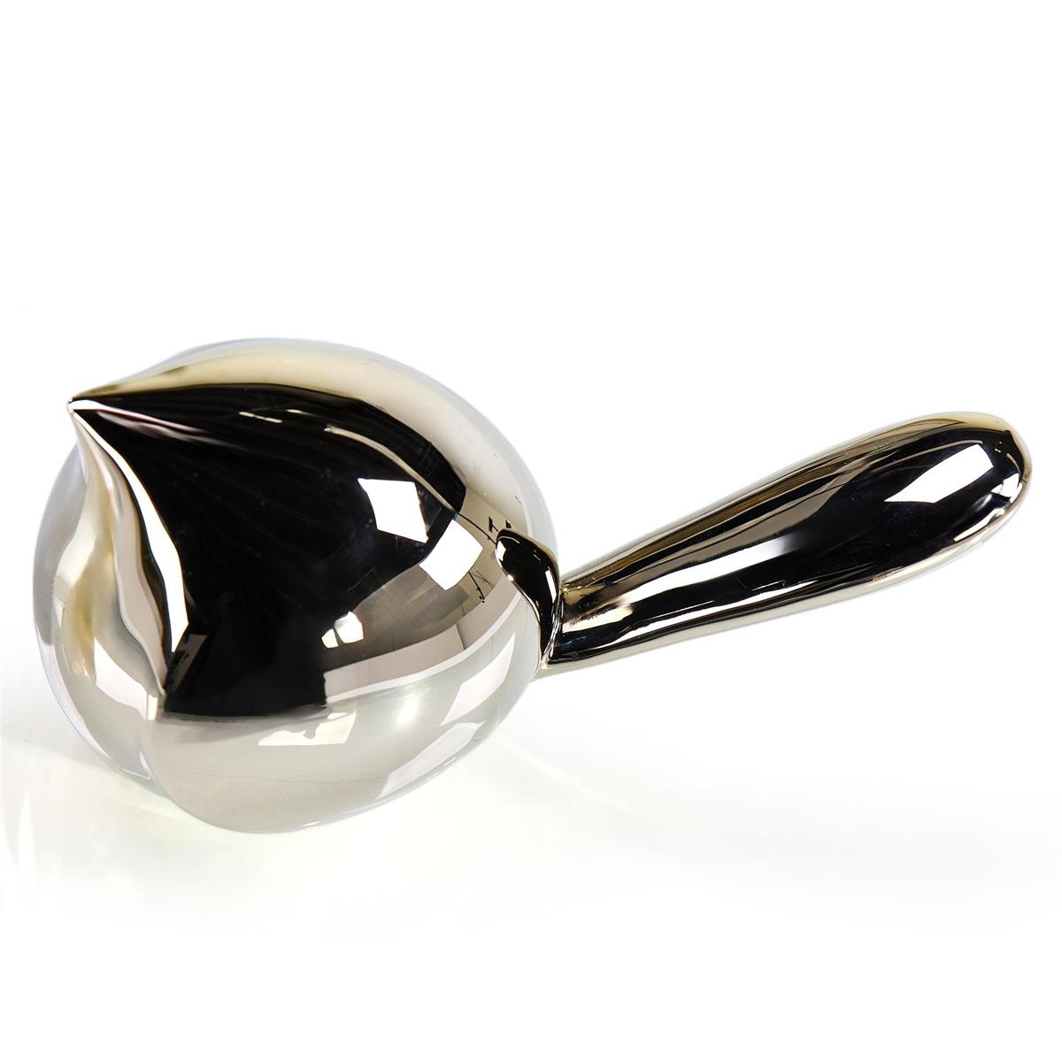 Chickadee Sculpture, Nickel – Art by John Richard | Sutter & Vale
